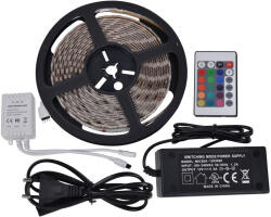 TRACON LED szalag szett, kültéri SMD5050 60LED/m, 14, 4W/m - LED-SET-K-RGB (LED-SET-K-RGB)