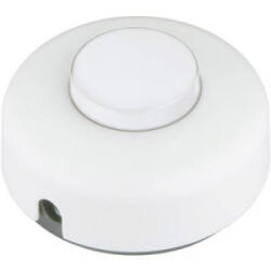 inter Bär 1 pólusú lábkapcsoló, 2 A 250 V/AC, fehér (5062-508.01)