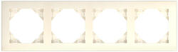 ELKO EP 90940 TMF BASE 4-es keret, elefántcsont, Elko Ep (90940TMF)