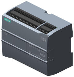 Siemens CPU 1215C komp. , DC/DC/RLY, 14DI/10DO/2AI (0-10VDC), 24VDC táp. , 150kb program/data memória, 6ES7215-1HG40-0XB0 (6ES72151HG400XB0)