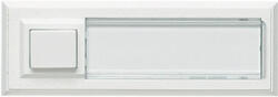 Grothe 51015 csengőgomb névtáblával fehér (grot51015) - aqua