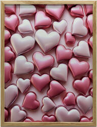  FAKERETES FALI PLAKÁT RÓZSASZÍN ROMANTIKUS MAGIC 50x70