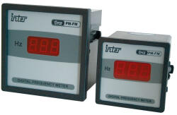 TRACON digitális frekvencia mérő 72×72mm 45-75Hz - FD-72 (FD-72)