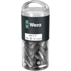Wera 867/1 Z TORX® DIY 100 SiS (05072447001) Torx bit T 15 Szerszámacél Ötvözött, Kemény edzett D 6.3 100 db (05072447001)