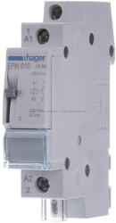 Hager EPN510 Impulzusrelé, 1Z, 16A, 230V AC / 110V DC (EPN510)