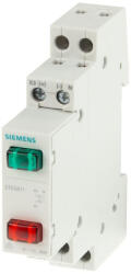 Siemens 5TE5801 moduláris jelzőlámpa, piros/zöld, 230VAC (5TE5801)