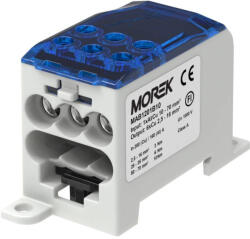 Morek Fővezetéki leágazó sorkapocs, OJL 200A kék, 1*Al/Cu10-70 6Cu2, 5-16 Morek MAB1201B10 (MAB1201B10)