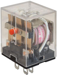 TRACON Miniatűr teljesítmény relé 24V AC / 3×CO 10A RL11-24AC Tracon (RL11-24AC)