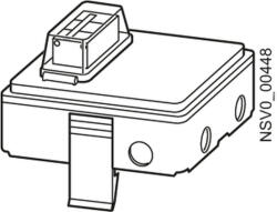Siemens BVP: 047146 BD2-AK1/A163 leágazó, 3C 16A kismegszakítóval (BVP:047146)