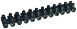 TRACON flexibilis sorkapocs 25mm2, 63A, U 12 tagú, fekete - SF60A-U (SF60A-U)