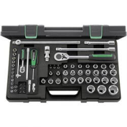 STAHLWILLE 86TX KN (96013702) Dugókulcs készlet 1/4 (6, 3 mm), 1/2 (12, 5 mm) 63 részes (96013702)