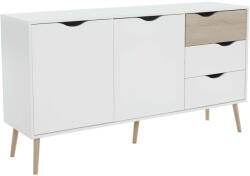 Tempo komód, tölgy sonoma / fehér, OSLO 75381