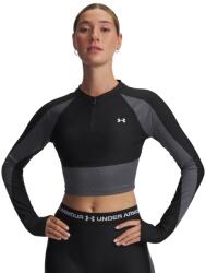 Under Armour Női funkcionális félcipzáras pulcsi Under Armour HG RIB 1/4 ZIP W fekete 6003981-004 - M