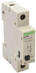 Tracon munkaáramú kioldó EVOZ Us=110-415V AC, W=18mm - EVOZ-SR (EVOZ-SR)