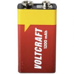 VOLTCRAFT VC-9V-Li-1200mAh 9V-os elem Lítium 1200 mAh 9 V 1 db (VC-13469240) (VC-13469240)