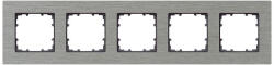 Siemens 5TG1125-0 5-ös keret, natúr alumínium, DELTA Miro (5TG11250)