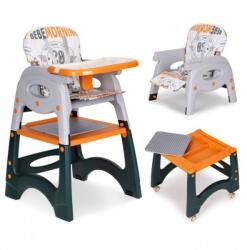 ECOTOYS Baba 2 az 1-ben Etetőszék és Játékasztal