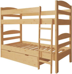 Komforttéka Zénó Fenyő Emeletes Ágy - 200x95 cm