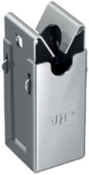 J. Pröpster 111503 Niro vezetéktartó Rd 8mm, V2A, M6-os menettel, eltartás: 36mm (111503)