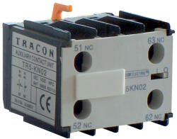 Tracon Homlokoldali segédérintkező TR1K-hoz 2Z+2NY 2A 230VAC TR5KN22 Tracon (TR5KN22)