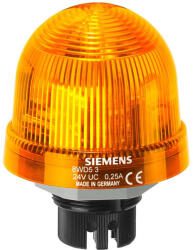 Siemens 8WD5320-0CD villogó, sárga, 24VAC/DC, dia. 70mm, PG29 rögz. , IP54 (8WD53200CD)