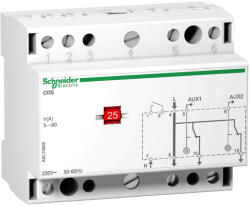 Schneider Electric Acti9 CDS - A9C15908 - terhelésfigyelő kontaktor, 2 csatornás, 240V egyfázisú (A9C15908)