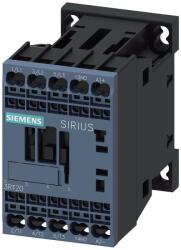 Siemens 3RT2016-2JB41 mágneskapcsoló, 4kW/9A, 24VDC, 1NO, integrált diódával, S00, rugós csatlakozás (3RT20162JB41)
