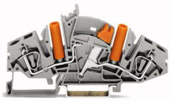 Wago 282-821 kapcsolható sorkapocs szürke (282-821) - lumenet