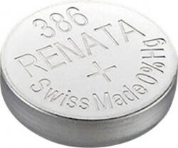 Renata Gombelem 386 1.55 V 1 db 130 mAh Ezüstoxid (X704466) (X704466)