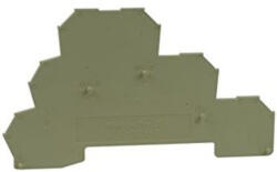 Weidmüller Sorkapocs véglap SAK sorozathoz AP DLD2.5/PE DB, bézs, 1783800000 Weidmüller (1783800000)