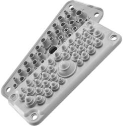 Morek MC35/37 IP67 RAL 7035 szürke kábelbevezető tálca (rögzítőtüskékkel) MBA1C37G11 (MBA1C37G11)