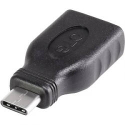 Renkforce USB 3.0 Átalakító [1x USB-C dugó - 1x USB 3.2 Gen 1 A alj] OTG funkcióval, Aranyozatt érintkező (RF-3385702)