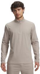 Under Armour Férfi funkcionális félcipzáras pulcsi Under Armour MERIDIAN 1/4 ZIP barna 1387905-203 - M