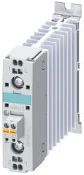 Siemens 3RF2320-2AA06 szilárdtest relé (SSR), 20A/48-600VAC, 24VDC műk. , rugós (3RF23202AA06)