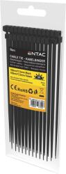 Entac Kábelkötegelő 2.5mmx100mm Fekete (ECT-2.5-100-B)