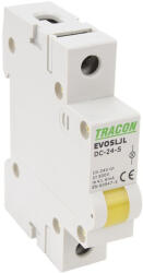 Tracon sorolható LED jelzőlámpa, sárga DC24V - SLJL-DC24-S (SLJL-DC24-S)
