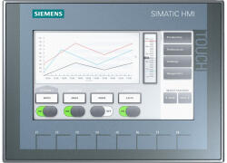 Siemens 6AV2123-2GA03-0AX0 KTP700 Basic DP, 7 col TFT (LCD), 800x400, érintő+key, MPI/PROFIBUS, 10Mb (6AV21232GA030AX0)