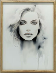  VÁSZONFESTÉS GYÖNYÖRŰ NŐ KERET NÉLKÜL 70x100 CM PREMIUM VÁSZON