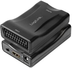 LOGILINK CV0160 Video konverter Scart/F - HDMI-A/F 1080p fekete (CV0160)