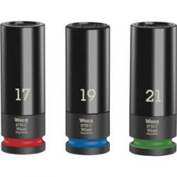 Wera Wheel Impaktor C Set 1 Dugókulcs betét készlet 1/2 3 részes (05004595001) (05004595001)