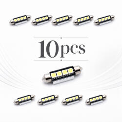 Carguard CLD308 CAN-Bus szofita LED 41mm, 12V, 3W, 72lm, LED SMD, 10db/csomag Off Road, gépjárművek helyzetjelzéséhez és belső világításához (CLD308)