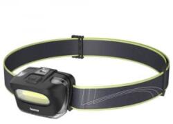 Hama 'HL110' LED Head Torch, Batteries, COB, Head Torch for Jogging, Sport, 2 Mo (00228614) (00228614)