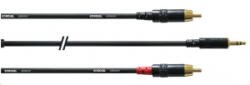 Cordial CFY 6 WCC 3.5mm Jack apa sztereo -> 2x RCA apa (CFY 6 WCC)