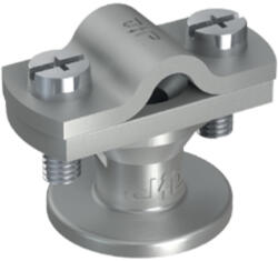 J. Pröpster 110160 vezetéktartó StFz acél M6/23mm rozettával (110160)