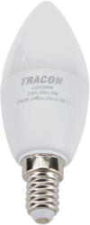 TRACON LED gyertya opál E14 8W 710lm, 3000K LGYS8W Tracon (LGYS8W)