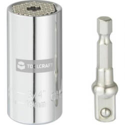 TOOLCRAFT Univerzális dugókulcs bit betét 1/4 (6, 3 mm) - 3/4, (TO-7273935) (TO-7273935)
