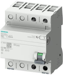 Siemens 5SV3321-4 FI-relé 16A 2P 30mA, B típus, K (super resistant) (5SV33214)