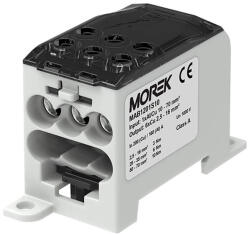 Morek Elosztóblokk OJL 200A szürke 1xAl/Cu10-70, ki: 6xCu2, 5-16mm2 MAB1201S10 (MAB1201S10)