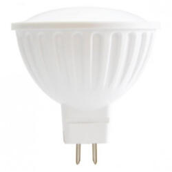 LED-POL LED MR16 6W GU5.3 500lm 6000K hideg fehér fényforrás 120fokos Ra80 12V ORO-MR16-SIX-6W-BZ d=50mm 5901752712157 Led-Pol (5901752712157)