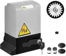  Automatikus csúszó kapu nyitó, 600 kg -os kapacitás, 2 kulcs, Fehér